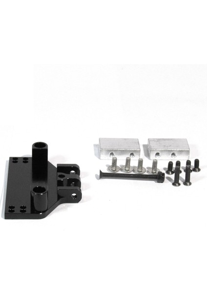 MN86 MN128 Servo Montajı Için Ön Bağlantı Çubukları Braketi Siyah (Yurt Dışından)