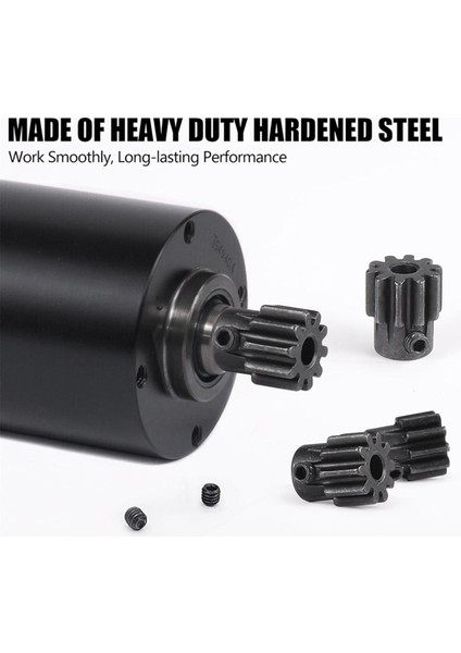 32P Sertleştirilmiş Çelik Pinyon Dişli Seti 1/8 Inç 3.175MM Delik Altıgen Anahtarlı (Yurt Dışından)