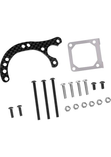 1/10 XV01 Rc Araba Için Motor Braket Kiti Güncelleme Partscar Kiti (Yurt Dışından)