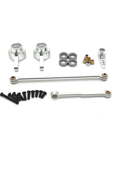 Rc Araba Direksiyon Kolu Takımı 1/12 MN82 MN78 D90 D91 D96 MN98 Gümüş (Yurt Dışından)