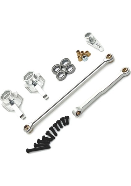 Rc Araba Direksiyon Kolu Takımı 1/12 MN82 MN78 D90 D91 D96 MN98 Gümüş (Yurt Dışından)