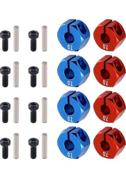 Alüminyum 7mm Kalınlık Tekerlek Altıgen 12MM Tahrik Göbeği Pimli Vidalar (Yurt Dışından) modelleri
