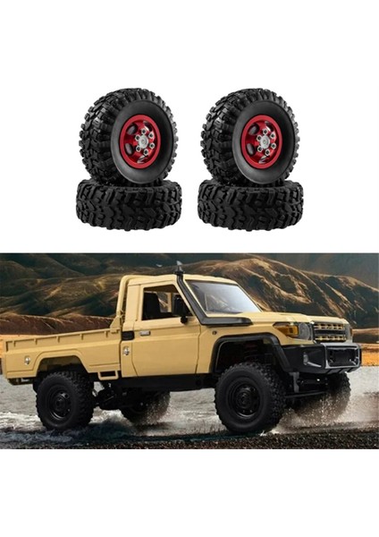 Rc Araba Tekerleği ve Lastik Seti Mn Model 1/12 MN82 LC79 MN78 Için (Yurt Dışından)