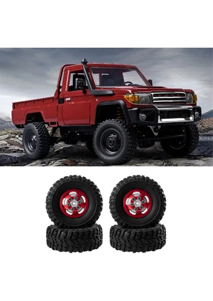 Rc Araba Tekerleği ve Lastik Seti Mn Model 1/12 MN82 LC79 MN78 Için (Yurt Dışından)