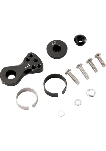 25T Ayarlanabilir Servo Koruyucu Kol Boynuzu -1/10 Rc Araba Parçaları, L, A (Yurt Dışından) fiyatları