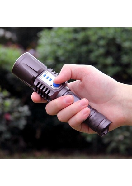Baretta BRS18 Oto Şarjlı T6 LED 3000 Lümen El Feneri