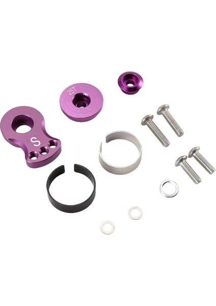 25T Ayarlanabilir Servo Koruyucu Kol Boynuzu -1/10 Rc Araba Parçaları, S, B (Yurt Dışından) modelleri