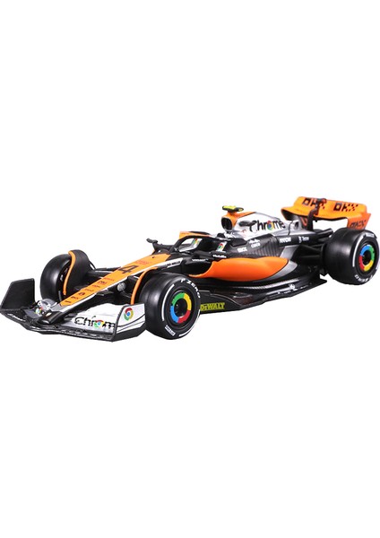 Bburago Yeni 2023 Mclaren F1 Takım Şampiyonu Red Bull Racing Heuer RB19 Alpine A523 Formula Bir Alaşımlı Süper Oyuncak Alfa C43 Model Araba (Yurt Dışından)