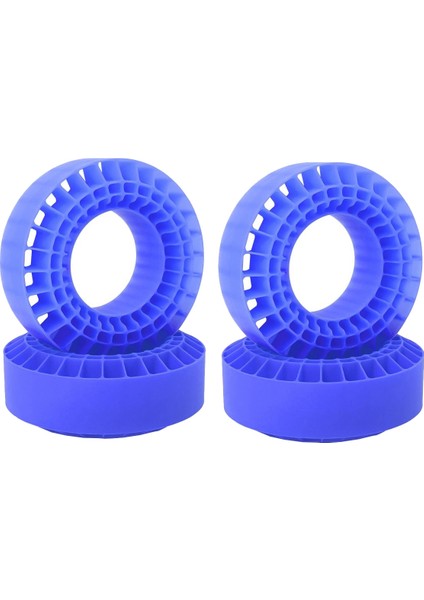 1/10 Rc Için 1.9 Inç Tekerlek Lastikleri Için 4 Adet Köpük Lastik Ekleme - Mavi (Yurt Dışından)