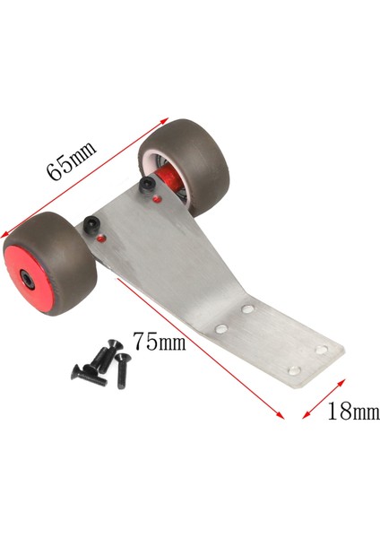 Rc Araba Paslanmaz Çelik Tekerlek Takımı Arrma 1/18 Kırmızı (Yurt Dışından) fiyatları