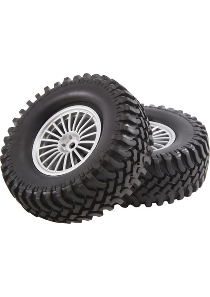 4 Adet 1/10 Rc Rc Araba Parçaları 98MM Kauçuk Lastik (Yurt Dışından)