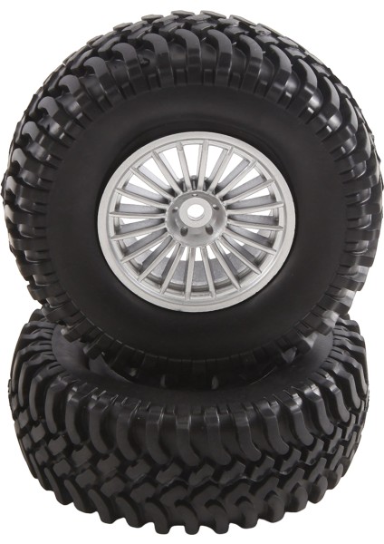 4 Adet 1/10 Rc Rc Araba Parçaları 98MM Kauçuk Lastik (Yurt Dışından)