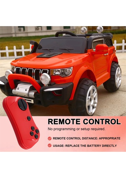 DR01 V2.6 Çocuk Elektrikli Araba Uzaktan Kumandası (Yurt Dışından) fırsatları
