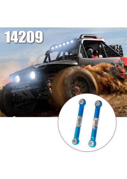 Go 1/14 Rc Araba Parçaları Için Rc Araba Direksiyon Çubuğu (Mavi) (Yurt Dışından)