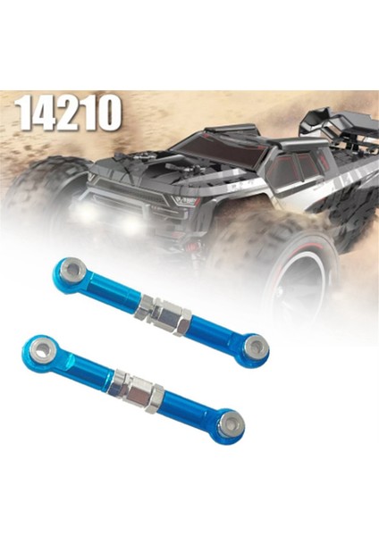 Go 1/14 Rc Araba Parçaları Için Rc Araba Direksiyon Çubuğu (Mavi) (Yurt Dışından)
