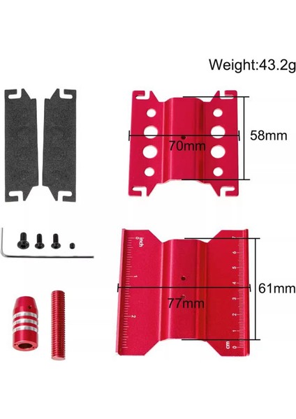 1/18 TRX4M SCX24 Rc Tırmanıcı Için Onarım Istasyonu Çalışma Standı Montajı, C (Yurt Dışından)