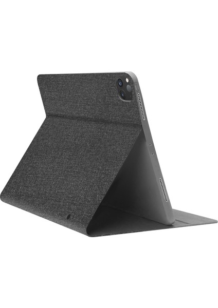 iPad Pro 12.9 2018 Raptic Smartstyle Kalem Bölmeli Standlı Tablet Kılıf Siyah