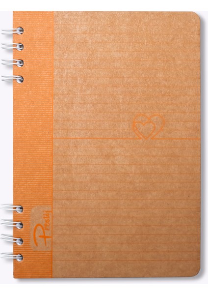 Heart Kraft Çizgili Defter fiyatları