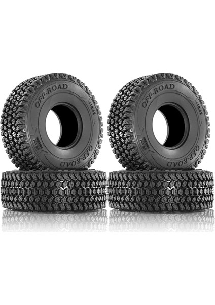 1/10 Rc Tırmanıcı Için Kauçuk Lastik Tekerlek Lastiği (Yurt Dışından)