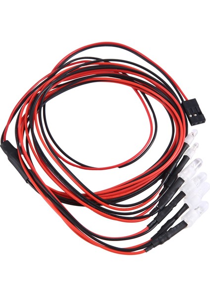 1/10 Rc Araba Kamyon Paletli Rc Drift Araba Için 6 Led'li Rc LED Işık Kiti (Yurt Dışından)