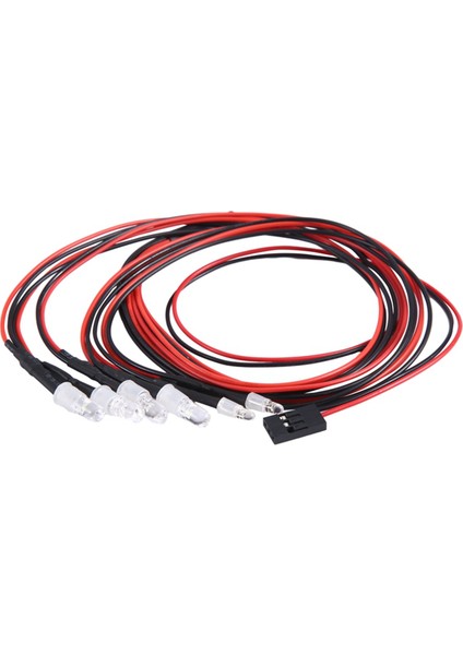 1/10 Rc Araba Kamyon Paletli Rc Drift Araba Için 6 Led'li Rc LED Işık Kiti (Yurt Dışından)