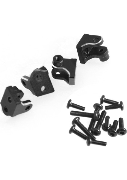Rc Araba Yükseltme Alt Bağlantı Çubuğu Sabitleme Koltuğu Takımı 1/18 Mini Siyah (Yurt Dışından) modelleri