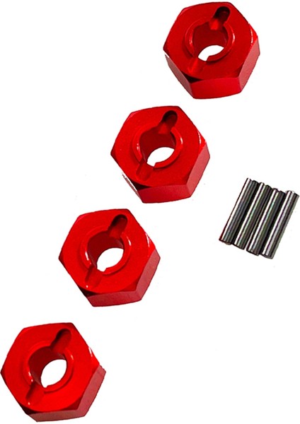 1/14 1/16 Uzaktan Kumandalı Araba 12MM Altıgen Konnektör Kırmızı (Yurt Dışından) modelleri