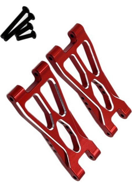 Rc Araba Yükseltme Arka Alt Kol Kiti 1/12 UD1201 UD1202 Kırmızı (Yurt Dışından)