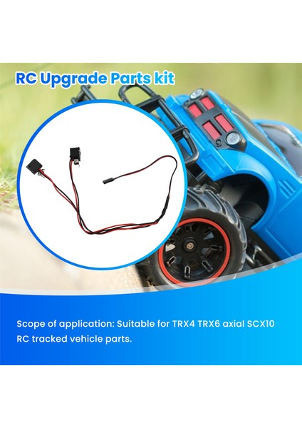 Rc Araba LED Işıkları Farlar Spot Işığı Rc Paletli Araba Parçaları 2led (Yurt Dışından) fırsatları