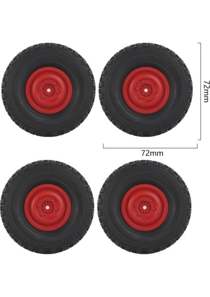Ldrc LD1801 LD1802 LD1803 A01 A02 A86 A86P Için 4 Adet Yumuşak Lastik Tekerlek (Yurt Dışından)
