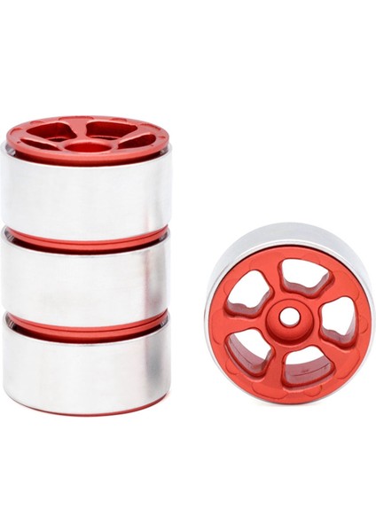 Metal Jantlar 1/24 1/18 Rc Paletli Araba Dar 5 Kollu Kırmızı (Yurt Dışından) fırsatları