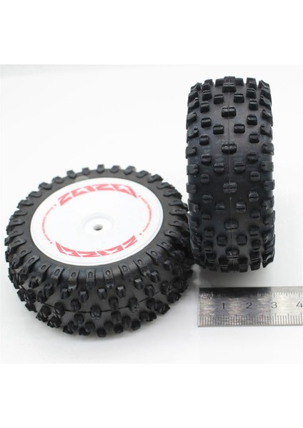 Yeni Rc Araba 124008 1/12 Yedek Parçalar, Ön Lastik Seti Için Uygundur (Yurt Dışından)
