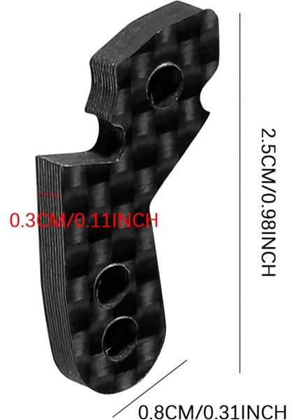 Karbon Fiber Direksiyon Plakası Kiti 1/10 TT02 Için (Yurt Dışından) fiyatları