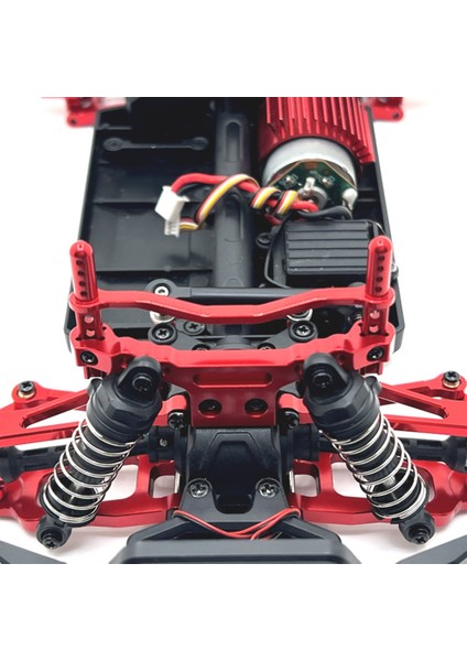 Scy 1/18 Rc Paletli Araba Kırmızı Için Ön ve Arka Süspansiyon Braketleri (Yurt Dışından)