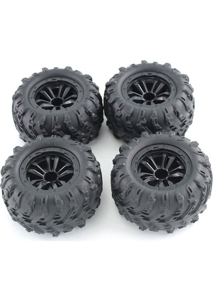 4 Adet/grup 12MM Altıgen Tekerlek Lastiği (Yurt Dışından)
