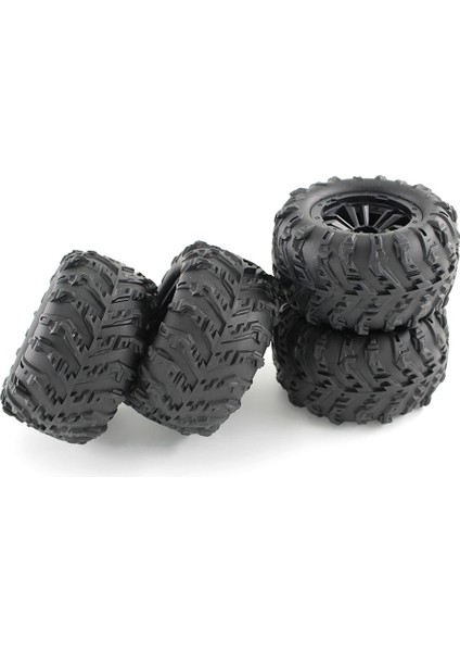 4 Adet/grup 12MM Altıgen Tekerlek Lastiği (Yurt Dışından)