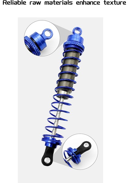 Metal Delik Aralığı 86MM Amortisör Takımı 1/10 Rc Araba Için (Yurt Dışından)