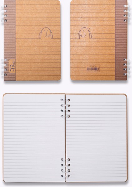 Elephant Kraft Çizgili Defter modelleri