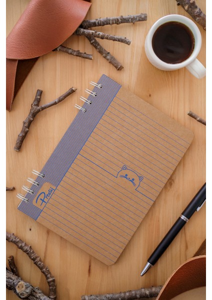 Kitty Kraft Çizgili Defter
