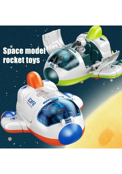 Çocuk Bulmaca Uzay Oyuncak Araba Simülasyon Modeli Astronot Roket Uzay Gemisi Serisi Oyuncak Araba Erkek Çocuklar Için Hediye (Yurt Dışından) fırsatları