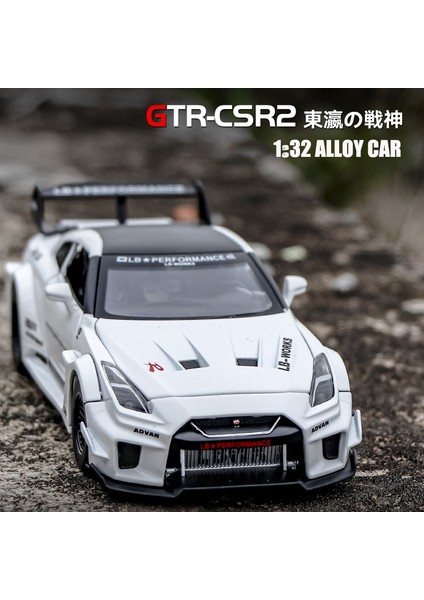 1:32 Gtr Csr2 Simülasyon Araba Modeli Metal Dökümler ve Oyuncak Araçlar Alaşım Dekorasyon Oyuncak Küresel Sınırlı Sayıda Çocuk Erkek Oyuncakları (Yurt Dışından)