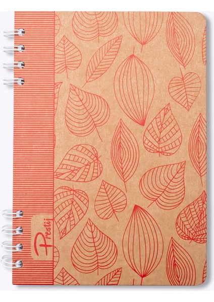 Red Leaves Kraft Çizgili Defter fiyatları