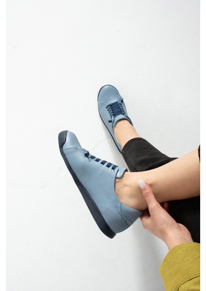 Hand Kadın Deri Lacivert Günlük Ayakkabı fiyatları