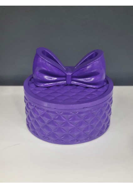 Kapaklı Kutu Çok Amaçlı-Mor Takı Kutusu fiyatları