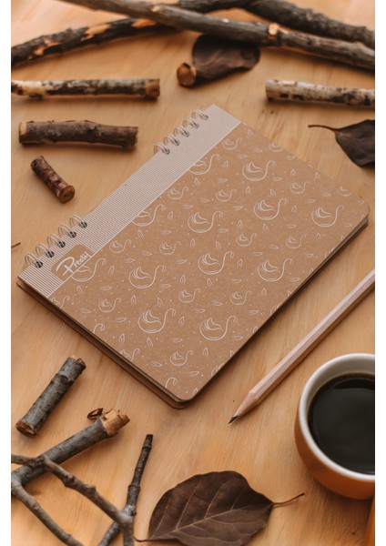 Swan Kraft Kareli Defter