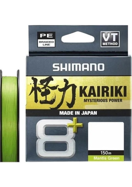 Kairiki + 8x 150 mt Mantis Green Ip Misina