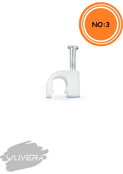 Kroşe Beton Çi?vi?li? No:3 ( 2x1.5 mm Nym İçin ) Göçmen Marka