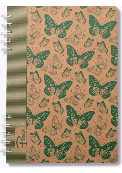 Butterfly Kraft Kareli Defter fiyatları