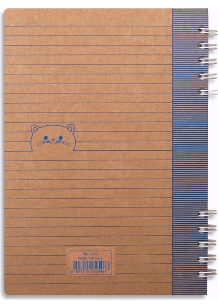 Kitty Kraft Çizgili Defter fırsatları