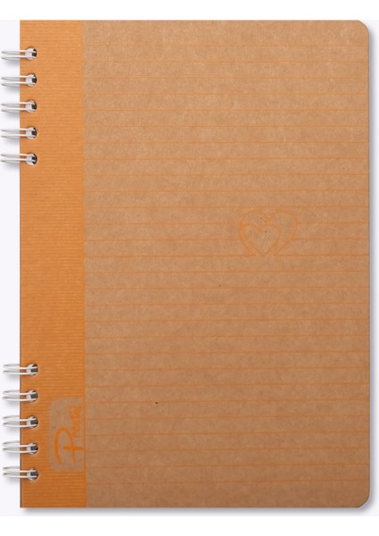 Heart Kraft Çizgili Defter fiyatları